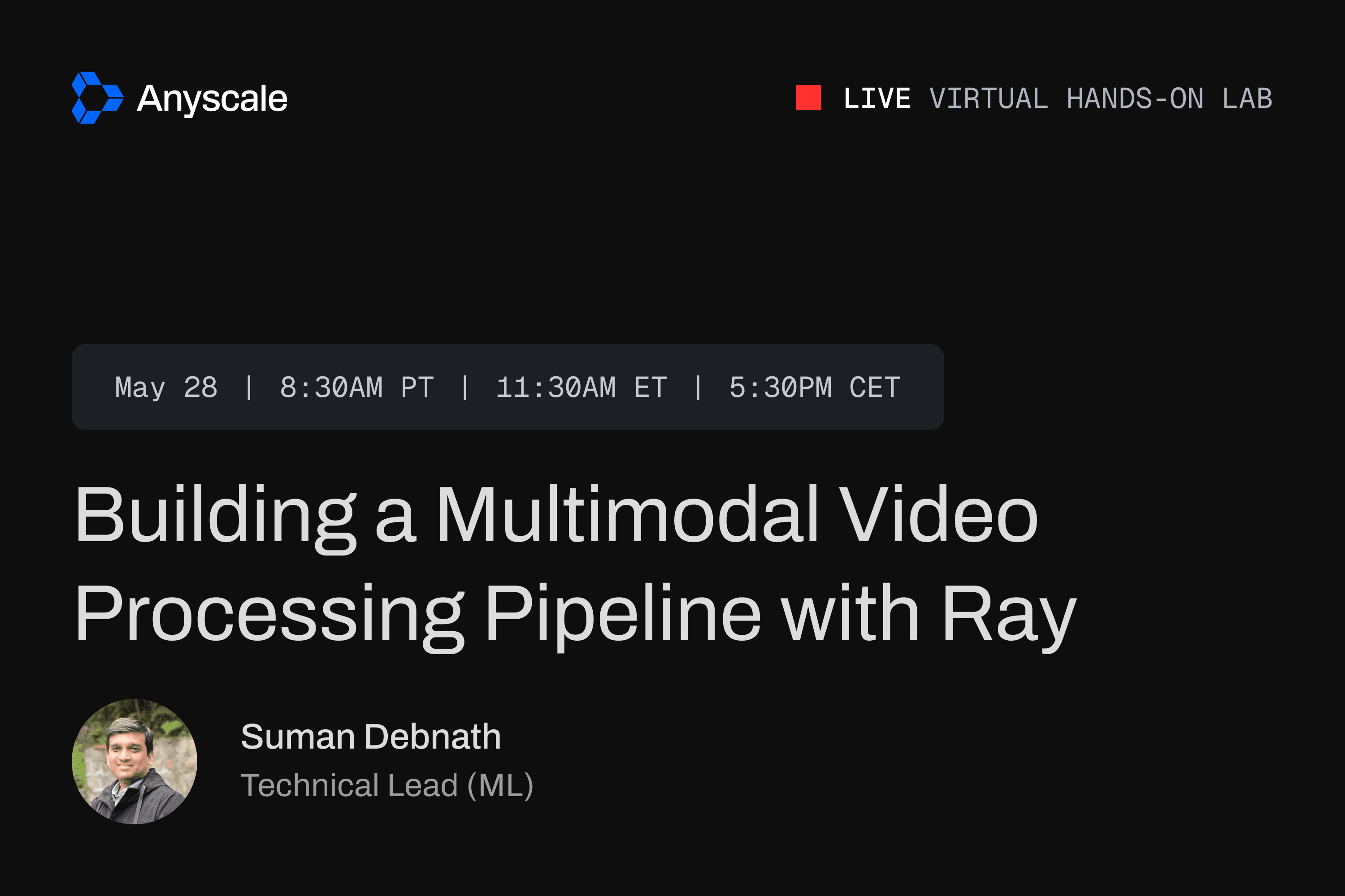 Building a Multimodal Video Processing Pipeline with Ray