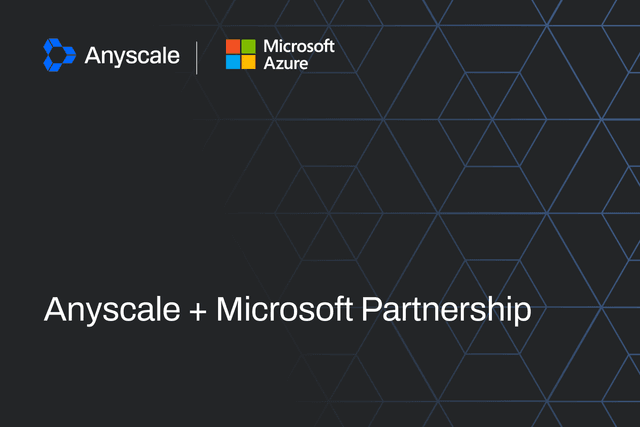 Anyscale + Microsoft Partnership